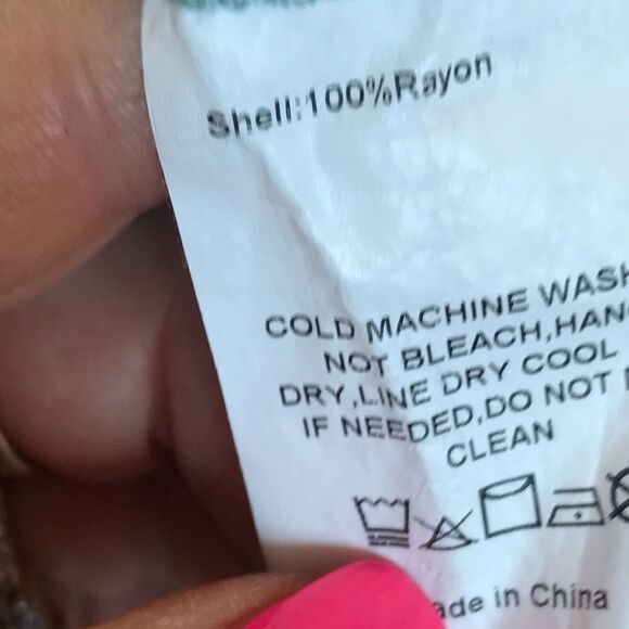 Suzanne Betro Size 4X Green and White Polka Dot Blouse - Picture 4 of 7